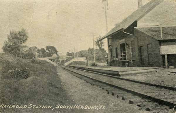Railroad Station, South Newbury, Vermont