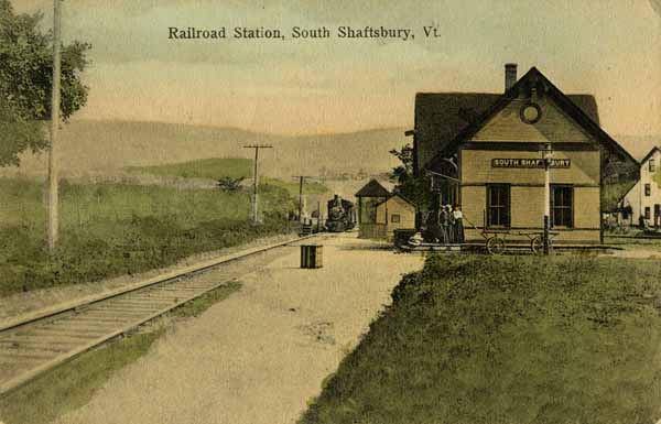 Railroad Station, South Shaftsbury, Vermont