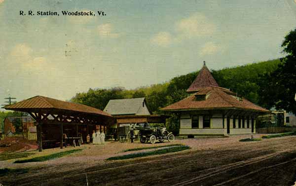 Railroad Station, Woodstock, Vermont