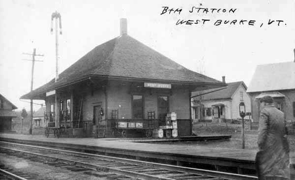 Boston & Maine Railroad Station, West Burke, Vermont