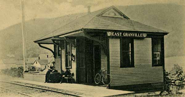 Railroad Station, East Granville, Vermont