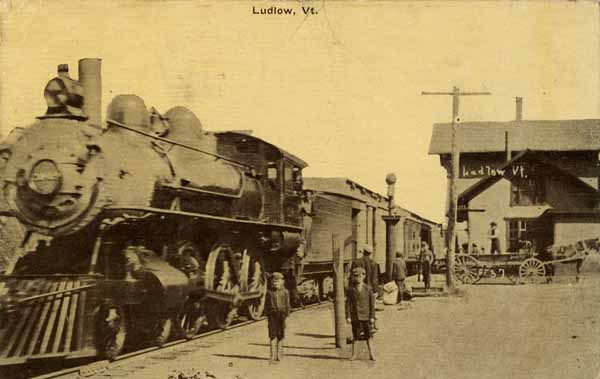Railroad Station, Ludlow, Vermont