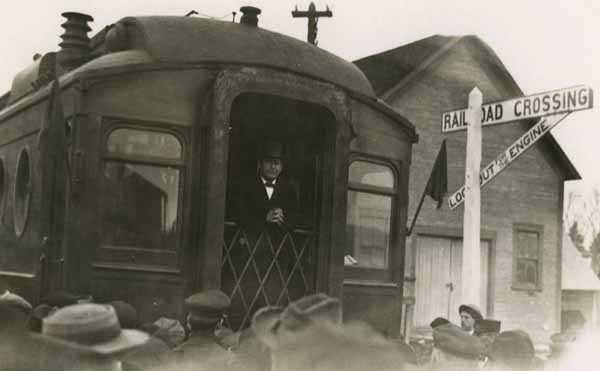 William Jennings Bryan at Morrisville, Vermont
