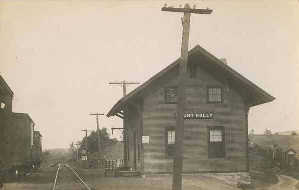 Railroad Station, Mount Holly, Vermont