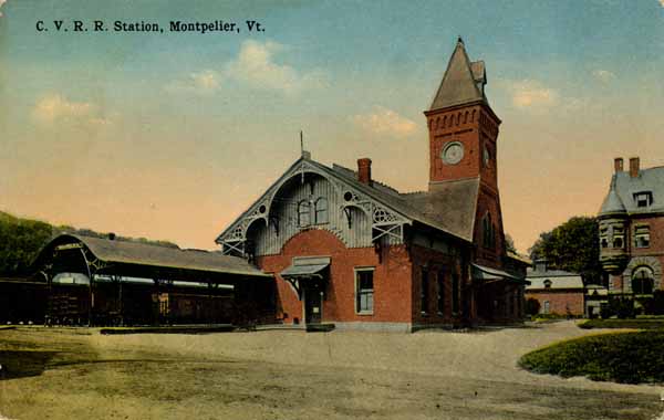 Central Vermont Railroad Station, Montpelier, Vermont