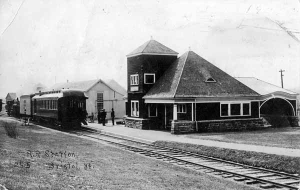 Railroad Station, Bristol, Vermont