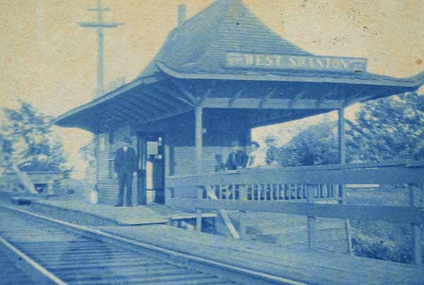Railroad Station, West Swanton, Vermont