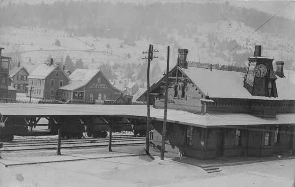 Railroad Station, Randolph, Vermont