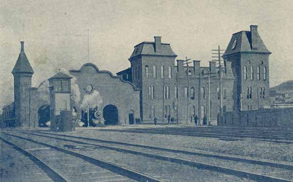 Railroad Station and General Offices of the Central Vermont Railway Co. - St. Albans, Vermont