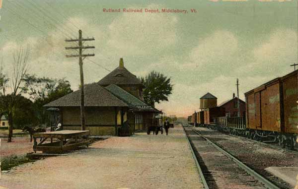 Rutland Railroad Depot, Middlebury, Vermont