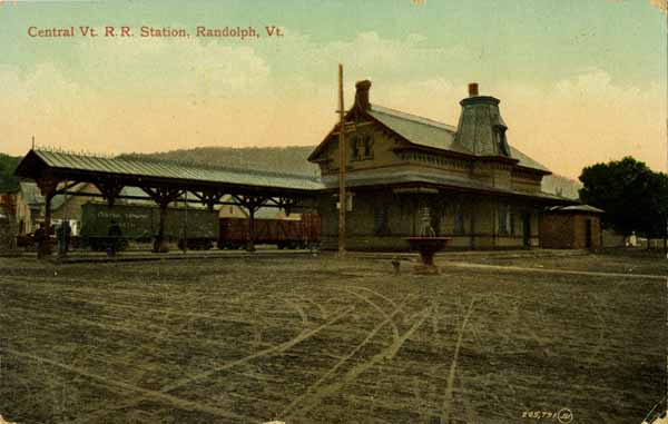 Central Vermont Railroad Station, Randolph, Vermont