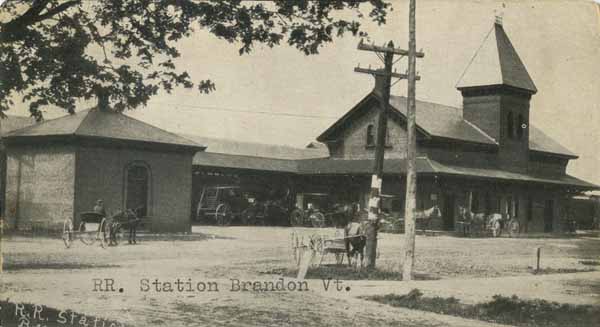 Railroad Station, Brandon, Vermont