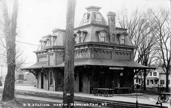 Railroad Station, North Bennington, Vermont