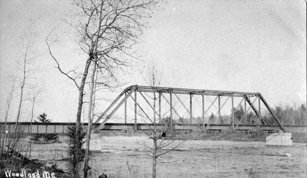 Railroad Bridge, Woodland, Maine