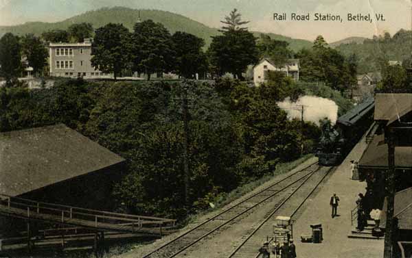 Railroad Station, Bethel, Vermont