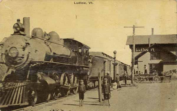 Railroad Station, Ludlow, Vermont