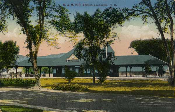 Boston & Maine Railroad Station, Lancaster, New Hampshire