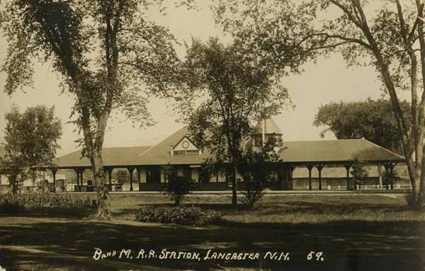Boston & Maine Railroad Station, Lancaster, New Hampshire