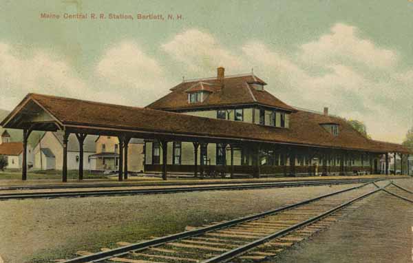 Maine Central Railroad Station, Bartlett, New Hampshire