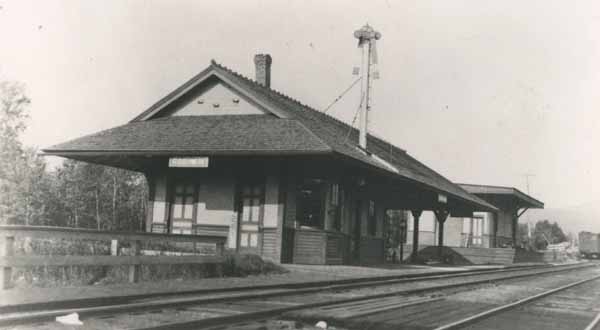 Boston & Maine Station, Gorham, New Hampshire