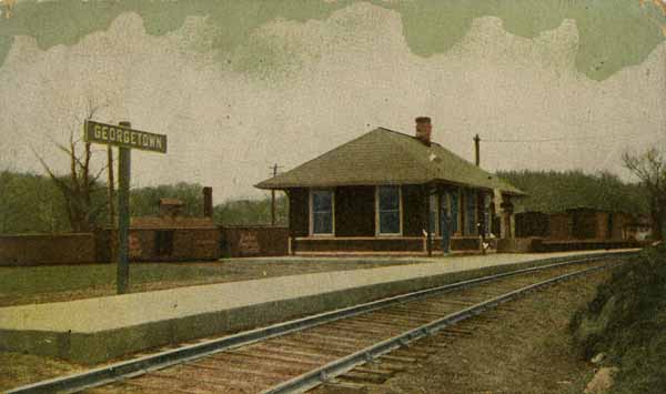 Railroad Station, Georgetown, Connecticut