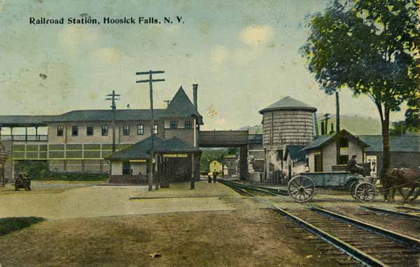 Railroad Station, Hoosick Falls, New York