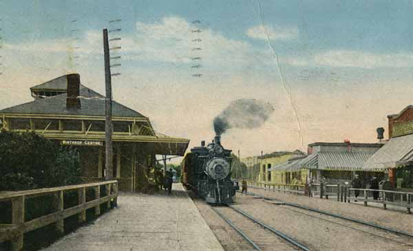 Centre Railway Station, Winthrop, Massachusetts