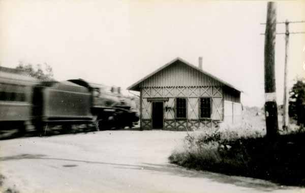New Haven Railroad Station, Highland Lake, Massachusetts