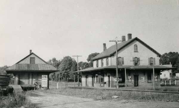 Railroad Station, Randolph, Massachusetts