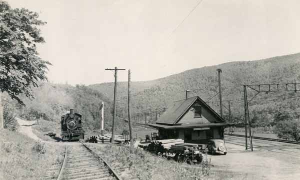 Boston & Maine Railroad station, Hoosac Tunnel, Massachusetts