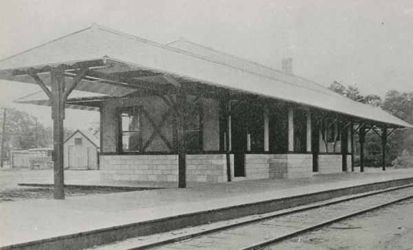 Railroad Station, Marion, Massachusetts