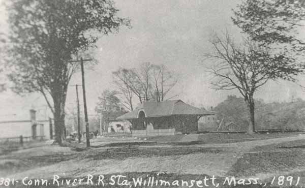 Connecticut River Railroad Station, Willimansett, Massachusetts