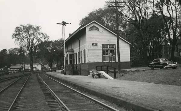 New Haven Railroad Station, Lee, Massachusetts