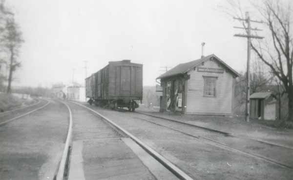New Haven Railroad Station, Wilkinsonville, Massachusetts