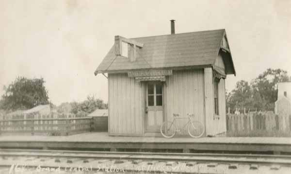 Grand Central Station at Hicksville, Massachusetts