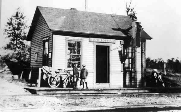 Railroad Station, Tarkiln, Rhode Island