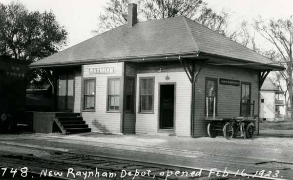 New Raynham Depot, Opened February 16, 1923