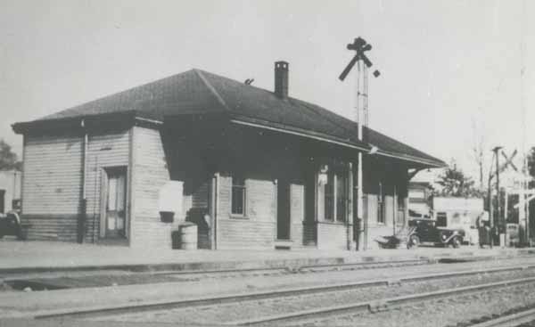 Railroad Station, South Weymouth, Massachusetts