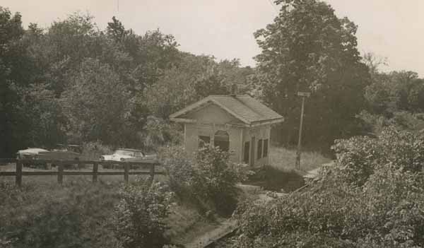 Railroad Station, Pierce's Bridge, Massachusetts