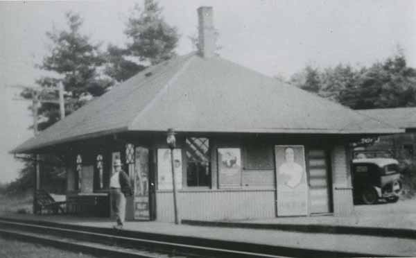 New Haven Railroad Station, Monponsett, Massachusetts