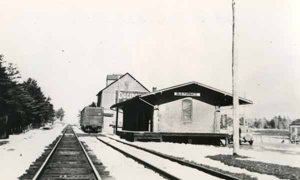 Boston & Albany Railroad Station, Old Furnace, Hardwick, Massachusetts