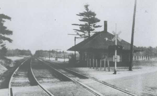 Railroad Station, Monponsett, Massachusetts