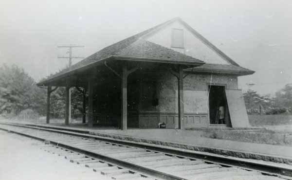 Boston & Maine Railroad Station, Bass Rocks, Gloucester, Massachusetts