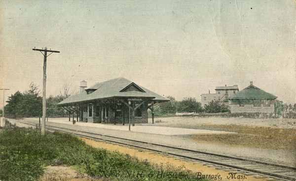 New York, New Haven & Hartford Station, Burrage, Massachusetts