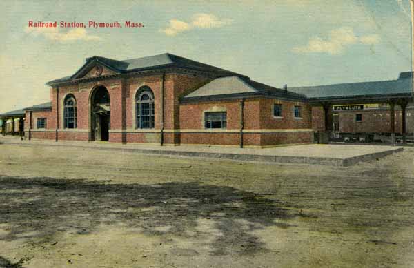 Railroad Station, Plymouth, Massachusetts