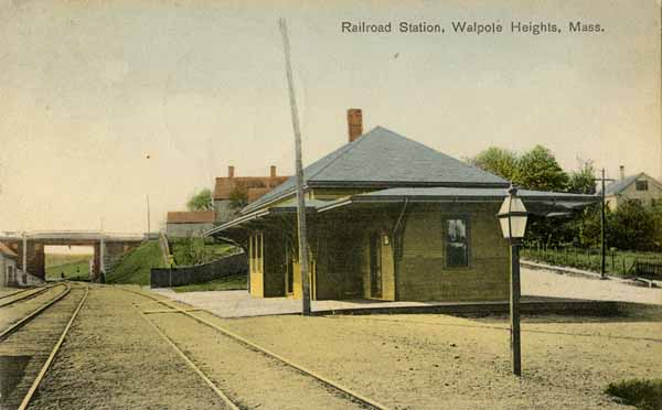 Railroad Station, Walpole Heights, Massachusetts