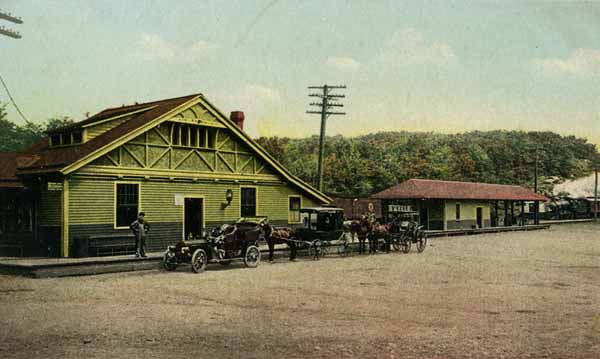 Railroad Station, Magnolia, Massachusetts