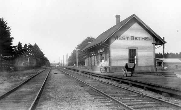 Railroad Station, West Bethel, Maine