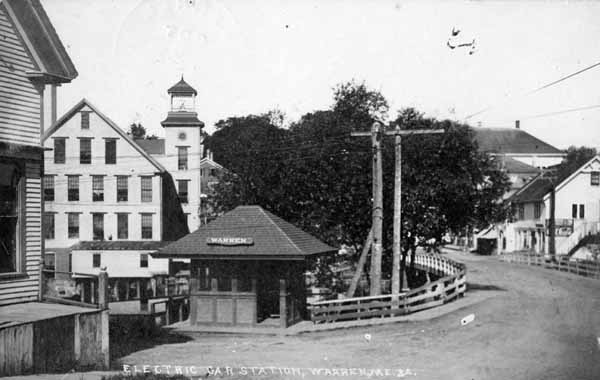 Electric Car Station, Warren, Maine