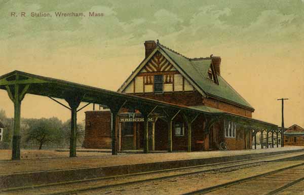Railroad Station, Wrentham, Massachusetts